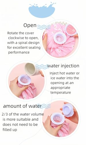 Image of Hot and Cold Reusable Ice Bag for Sport Injuries Ice Pack for Injuries, Hot & Cold Therapy, Teeth Pain Cold Pack, Headaches Cold Ice Bag Hot Cold Therapy for Head Shoulder Back Knee 2PCS