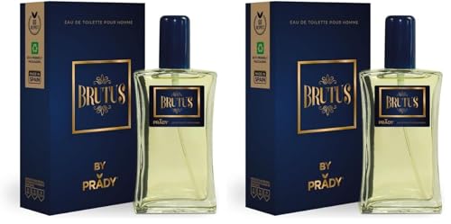 PRADY - Colonia Hombre Brutus - 90ml - Notas Frescas y...