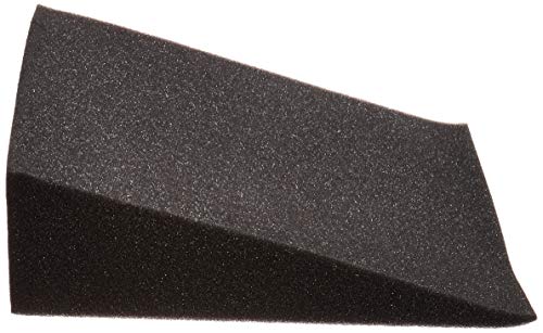 Simple Angled Foam Machine Pad, 11.5 x 9 x 3 inches, Calculator and Phone riser, Made in USA.
