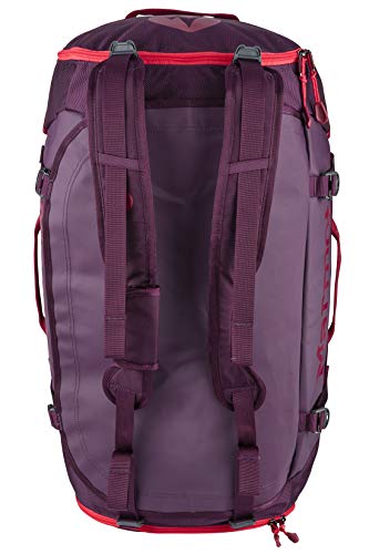 Marmot Long Hauler Travel Duffel Bag, Dark Purple/Brick, Large
