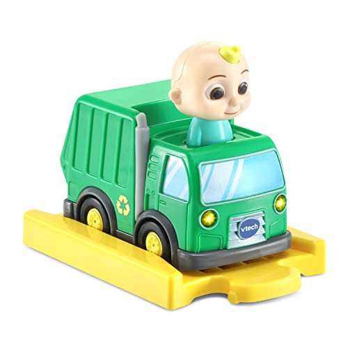 VTech CoCoMelon Go! Go! Smart Wheels JJ’s Recycling Truck and Track