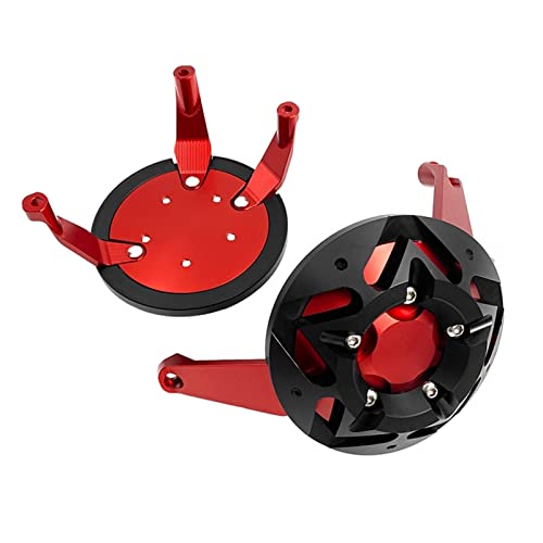 Crash pad Z900 protection cadre et moteur couleur rouge sans logo - 6