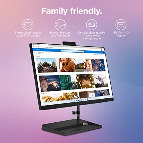 Lenovo IdeaCentre AIO 3i 22" All-in-One Computer, Intel Core i3-1115G4, FHD Touch Display, 8GB RAM, 256GB SSD, DVD RW Drive, Windows 11 by Lenovo - Image 5