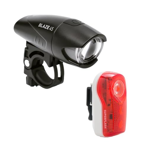 Planet Bike Blaze 45 & Superflash bike light set
