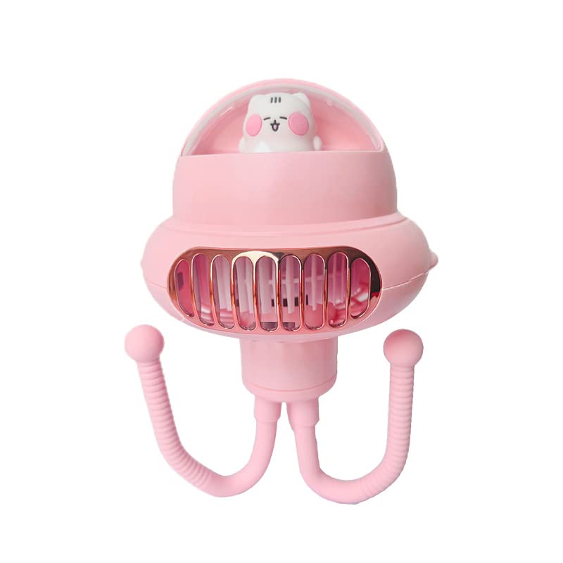 手持ち扇風機 手動ファン 小型ファン 子ども かわいい ピンク クラゲ Amazon | Keloglu 手押し扇風機、ミニ手持ち扇風機 | 手動小型