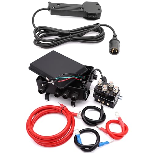 Boîtier treuil 12V 500A pour sortir votre ATV UTV de la boue en forêt