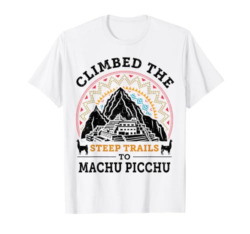 Inca Trail Souvenir Peru Machu Picchu T-Shirt