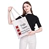 MEIKIUP Single Taken Mentally Dating Tom H Cosmetic Bag Spider Fan Gifts for Women Girl, Tom H Tote Bag #3