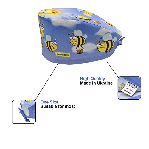 Print Scrub Caps - Perfect Hat for Nurses, Doctors and EMTs…