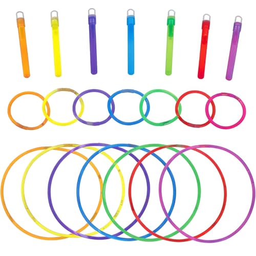 Bracelets et colliers fluorescents pour illuminer vos soirées sombres