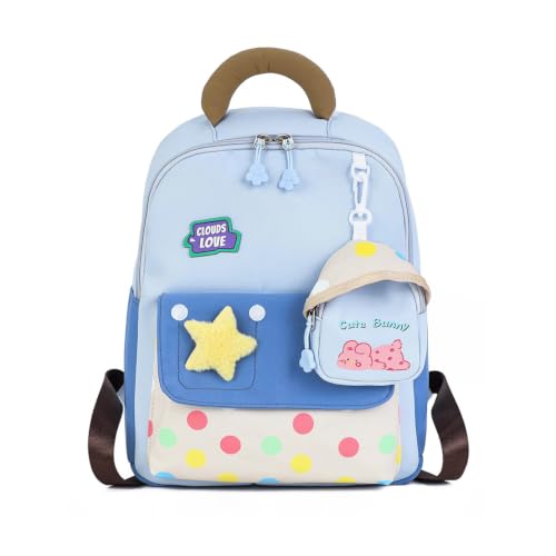 Image of PALAY Mini Toddler Bag for 2-5 Years Cute Cartoon Small Kids Bag with Small Pouch Lightweight Mini Toddler Backpack