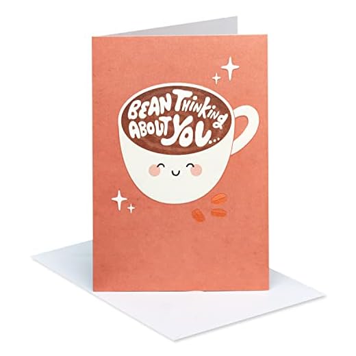 American Greetings Funny Thinking Of You Card (Bean Thinking of You)