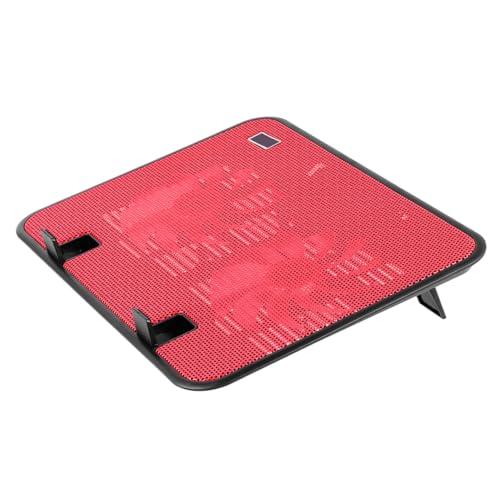 Notebook Cooler con Doble Ventilador USB Silencioso y Soporte Ergonómico miniatura 1