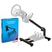 Racing Steering Wheel Stand Gaming Simulator Cockpit with Gear Shifter and Pedal Mount Compatible with Logitech Thrustmaster Fanatec Wheels Height Adjustable Easy Storage Gift box