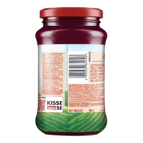 Kissan Mix Fruit Jam, 500g Jar