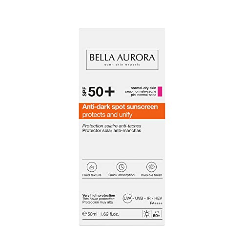 Bella-Aurora-Protector-Solar-SPF-50-Facial-Anti-Manchas-Piel-Normal-Seca-50-ml-Crema-Proteccion-del-Sol-Cara-Bloqueador-Solar
