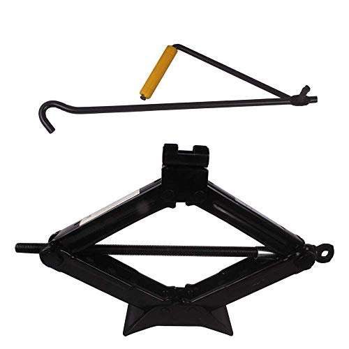 Image of GNEY Automotive Exterior Parts Lift Scissor Jack for All Car, Super Heavy Duty Car Set Hatchback Sedan, Floor Jacks with Speed Handle (1.5 TON)