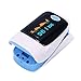 Price comparison product image Aquarius Blue Finger Pulse Oximeter - Oxygen Saturation Monitor with SpO2 Readings & Heart Rate Monitor, FDA Approved