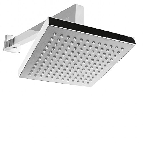 Preisvergleich Produktbild PaulGurkes Kopfbrause mit Brausearm Set Eckig