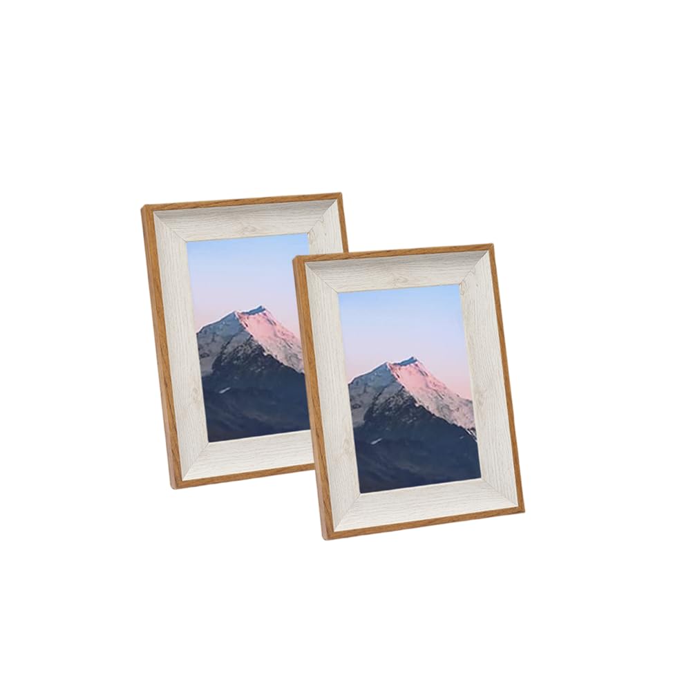 Amazon.com - CLoxks 2-Pack 4 x 6 Picture Frames Rustic Retro Photo