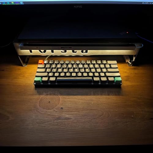 Image of ASOKO 14.5 inch Under Cabinet Lighting Dimmable 3 Colors | ASOKO 14.5 inch Under Cabinet LED Grow Light, 3 Colors Dimmable Plug in Counter Strip for Kitchen Desk