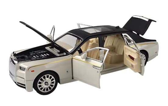 Image of Kammateswara Kids die cast car 1:32 Scale Model Metal Pullback Toy car with Openable Doors & Light Music(Random Color as per Stock) (Rolls-Royce)
