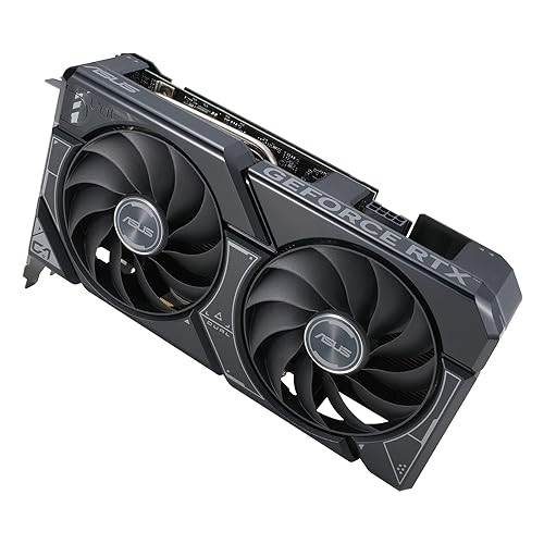 ASUS Tarjeta gráfica Dual GeForce RTX 4060 Ti OC 8GB (PCIe 4.0, 8GB GDDR6, DLSS 3, HDMI 2.1, DisplayPort 1.4a, diseño de 2,5 Ranuras, diseño de Ventilador Axial-Tech, tecnología 0dB)