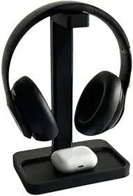Suporte para headset e Fone De Ouvido Gamer. (Preto)
