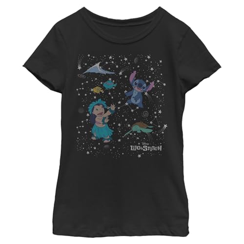 T-shirt Stitch Constellation parfait pour le style décontracté des ados en XS
