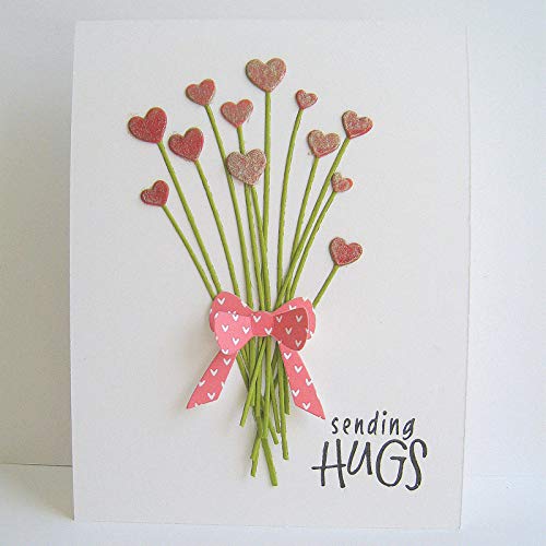 Set Fustelle Cuore 10 Pezzi Per Scrapbooking - Taglio E Goffratura Per Carte, Decorazioni Fai Da Te