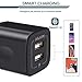 USB Wall Charger, AILKIN 2.1A Dual Port USB Wall Charger Adapter Plug Fast Charging Cube Power Box ac 5v Block for iPhone 14/13/12/SE/X/8/7 Plus, Samsung Galaxy, Google Pixel, LG, Moto, Kindle Fire HD