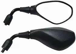 Retrovisor para Motos, Rosca Universal,