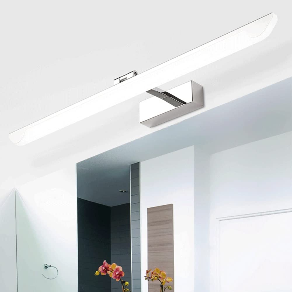 Iluminación de pared moderna de 14/16 W, luces LED for baño, apliques plateados for espejo, cocina, pasillo, armario.(Warm light,14W)