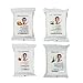 SpaScriptions Makeup Cleansing Wipes 30 CT, Variety 4 pack, 120 Count Total