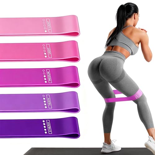 Resistance Loop Exercise Bands, Resistance Bands Exercise Bands for Home Fitness, Stretching...