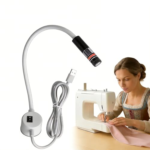 Sewing Machine Magnetic Positioning Quilting Light, Laser Seam Guide for