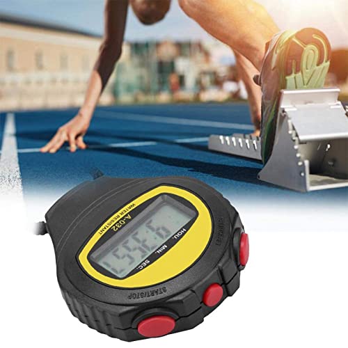 Candeon Digital Stopwatch Timer, Referee Timer Exercise Timer with Watch Alarm Time and Calendar Mode, Large Screen Display Waterproof - Image 3