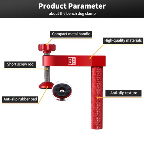 Image of bench dog clamp