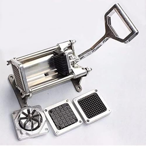 Cortadora manual multifuncional para papas fritas miniatura 5