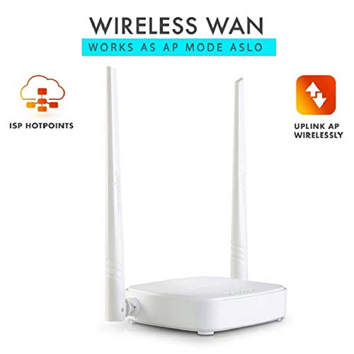 Rot Wifi 300Mbps 2Ant Tenda N301, Tenda, Roteadores, PC, Laptop, Smartphone, Tablet, SmartTV, Branco