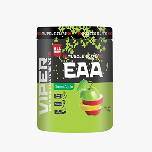 Image of EAA Supplement 30 Serving Muscle Growth | Recovery | 9 Amino Acids E Stands for Essential Supplement [Green Apple]