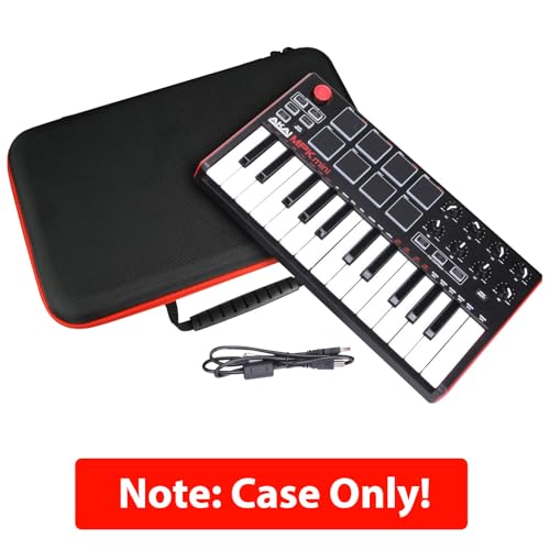 Image of Carrying & Protective Case for Akai Professional MPK Mini MK3 & MKII | MPK Mini Play -25 Key USB MIDI Keyboard Controller (Case Only)