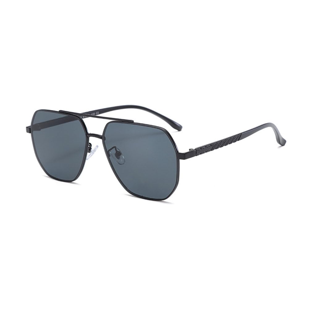 Gafas de sol polarizadas de nailon de alta definición para hombre, protección solar
