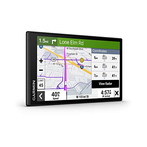 Garmin 010-02738-00 Dēzl™ Otr610, Large, Easy-To-Read 6 Inch Gps Truck Navigator, Custom Truck Routing, High-Resolution Birdseye Satellite Imagery, Directory Of Truck & Trailer Services thumb #1