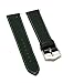 Produktbild Fortis Leder Uhrenarmband Grün mit grüner Naht 18mm 8509