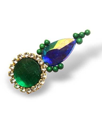 Third Eye Cosmic Tides Body Bindi Jewelry StickOn CRYSTAL Face Forehead Bindi for Peace and Meditation