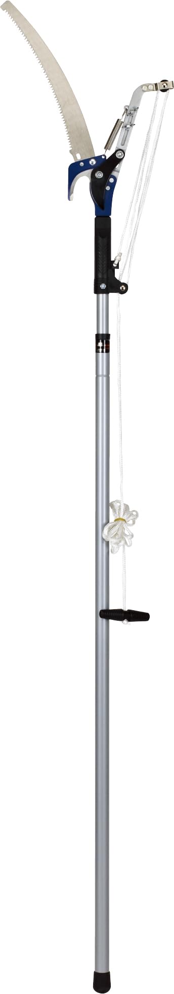 Pertiga telescopica 1,85-2,90m con set polea tijera/serrucho para poda con altura