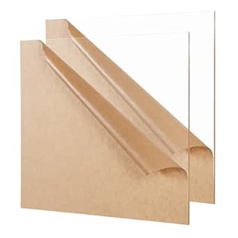 6 Pack 8 X 12 Colored Cast Acrylic Sheet,1/8" Translucent