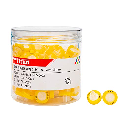 Image of Syringe Filters Nylon 0.45μm 13mm Diameter Pore Size Box of 100