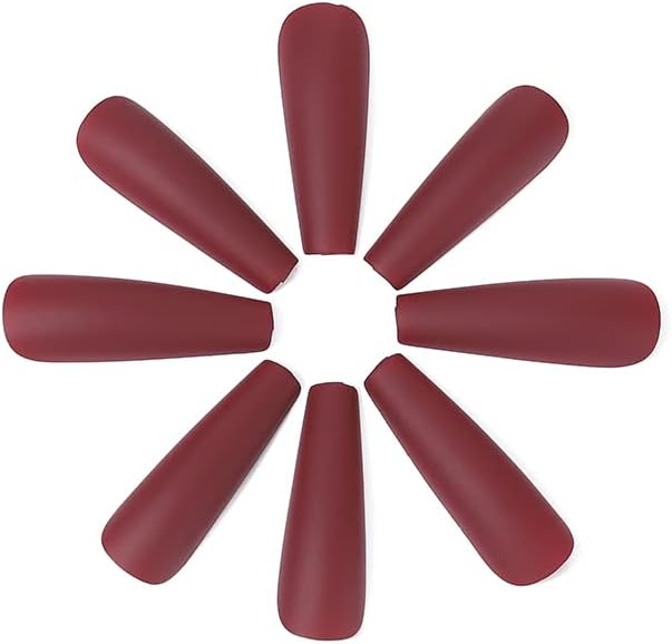 Vatocu Square Glossy False Nails Pure White Fake Nails Short Solid Press on Nails Acrylic Stick on Nails for Women and Girls (24pcs) (Pure 12) - Image 4